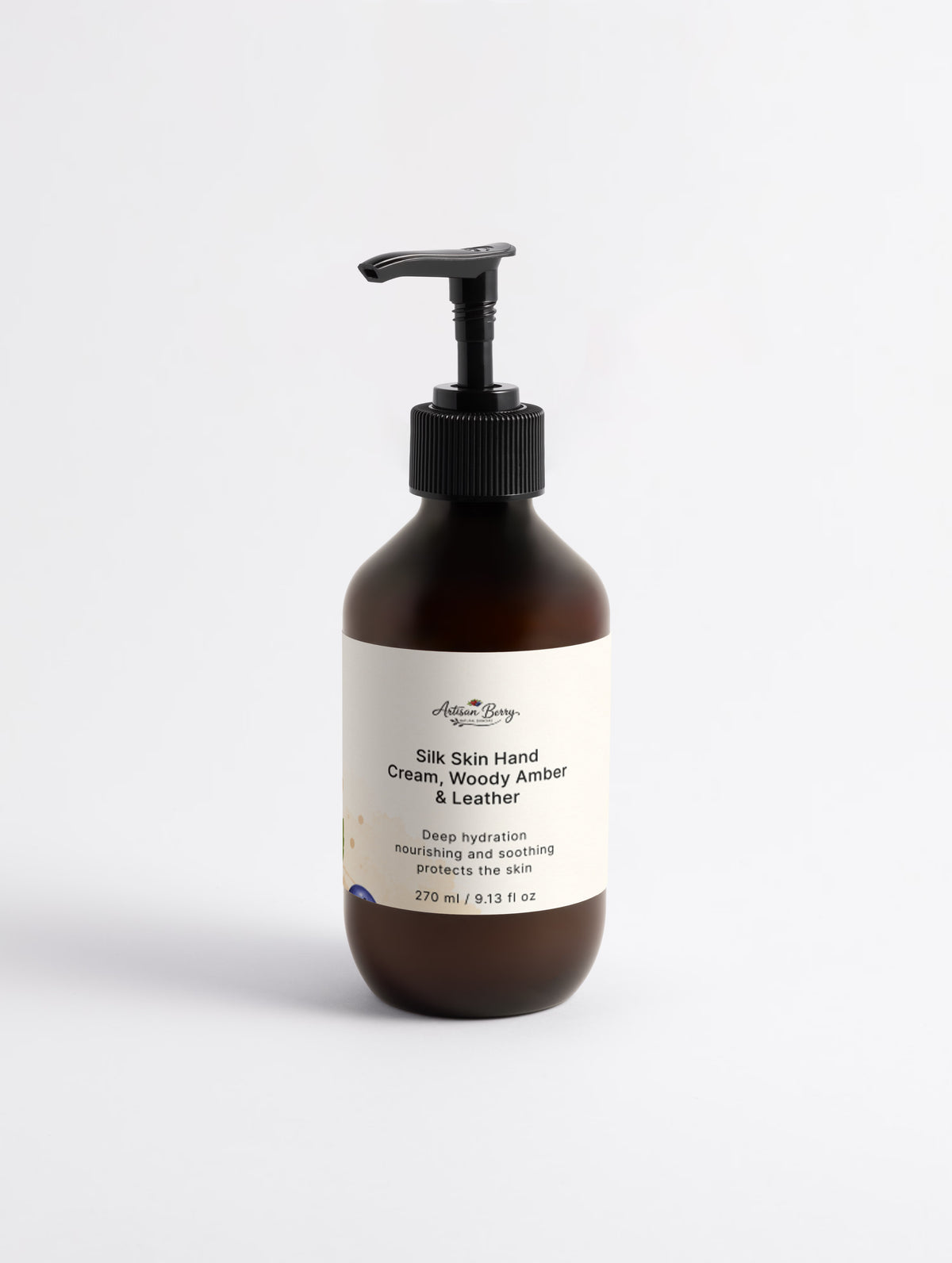 Silk Skin Hand Cream, Woody Amber & Leather