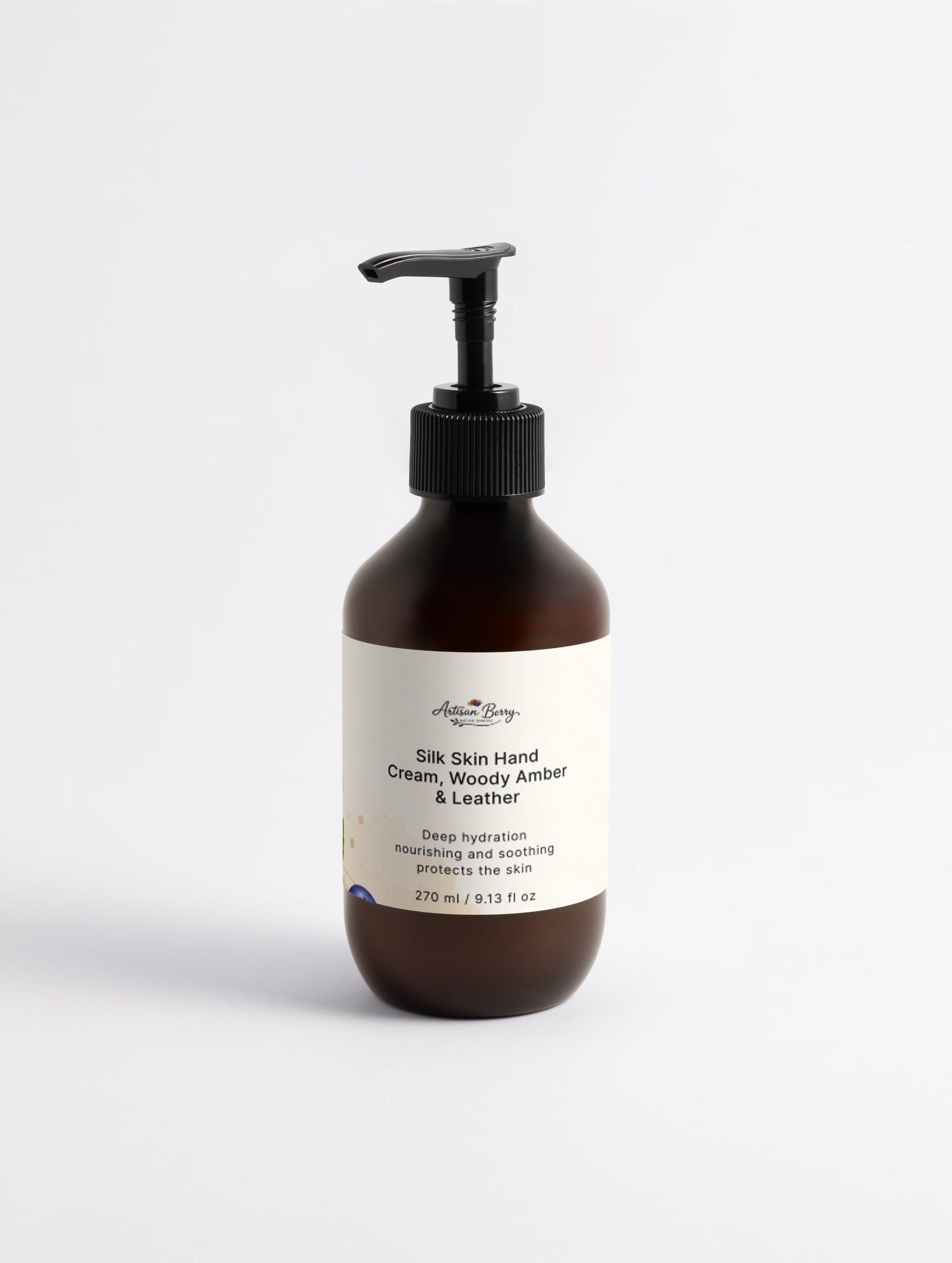Silk Skin Hand Cream, Woody Amber & Leather