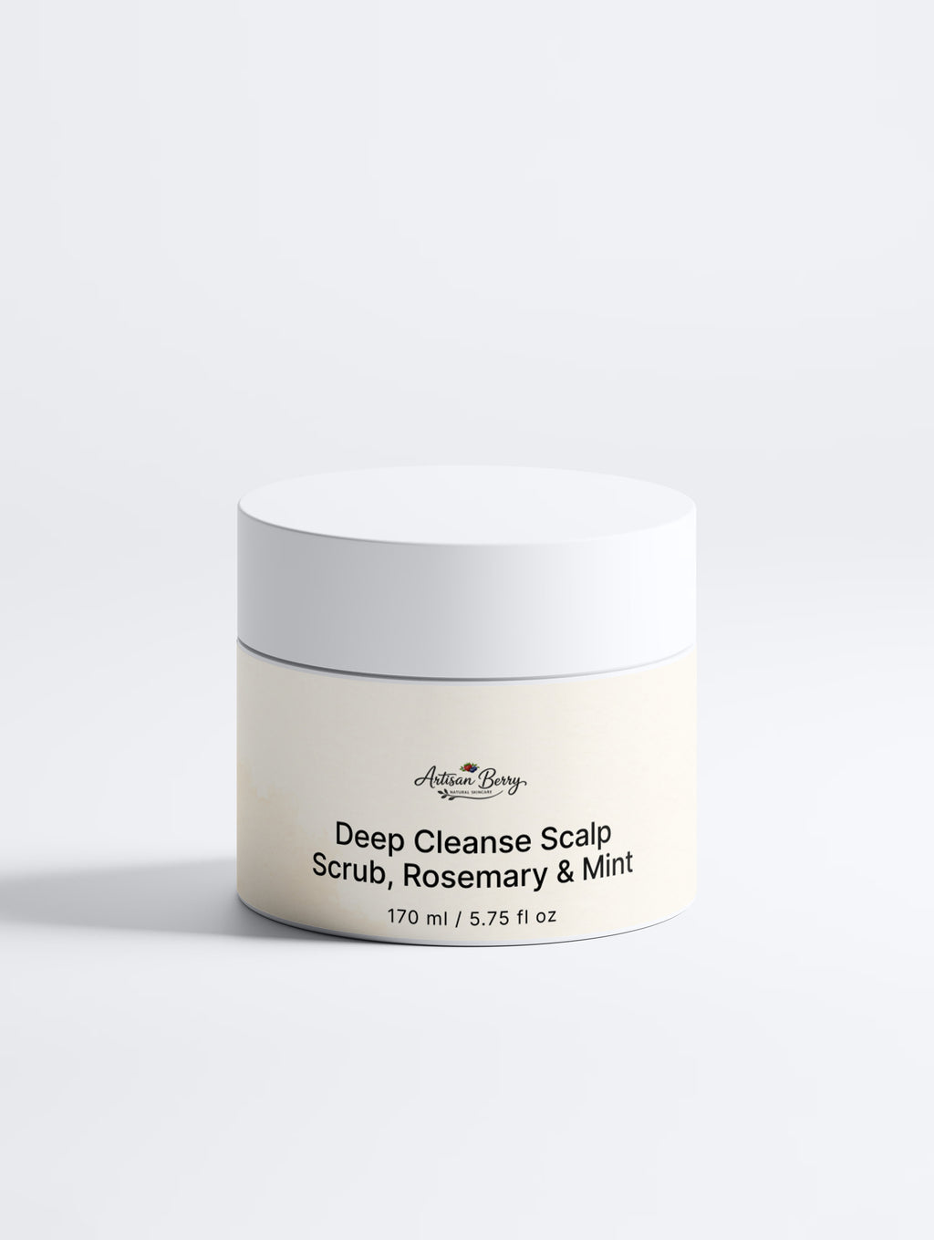 Deep Cleanse Scalp Scrub, Rosemary & Mint