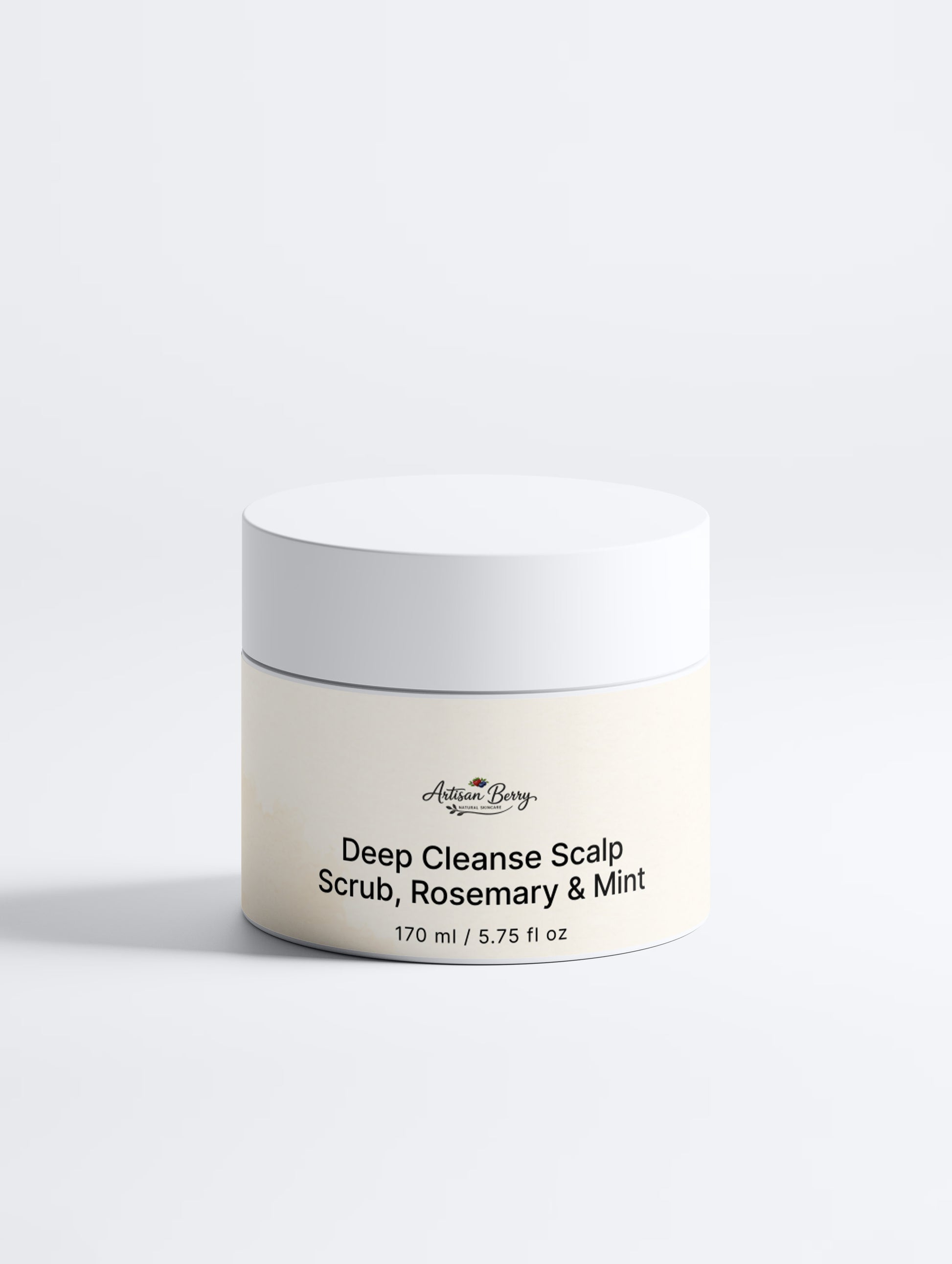 Deep Cleanse Scalp Scrub, Rosemary & Mint