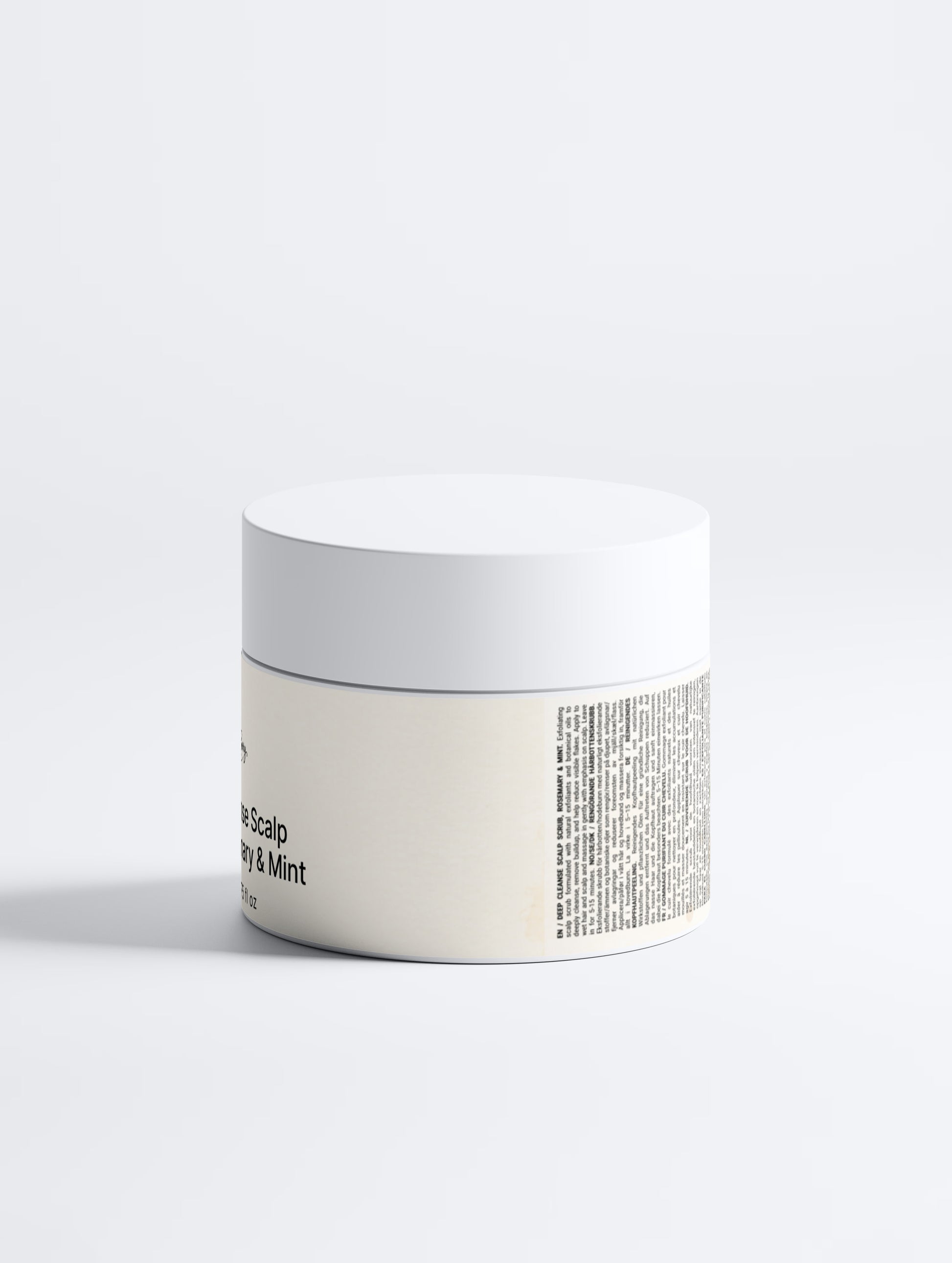 Deep Cleanse Scalp Scrub, Rosemary & Mint
