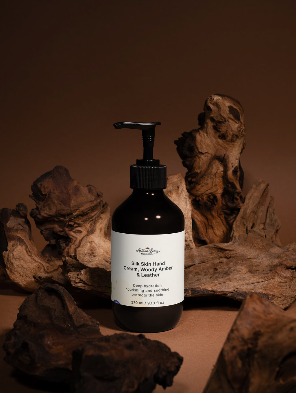Silk Skin Hand Cream, Woody Amber & Leather